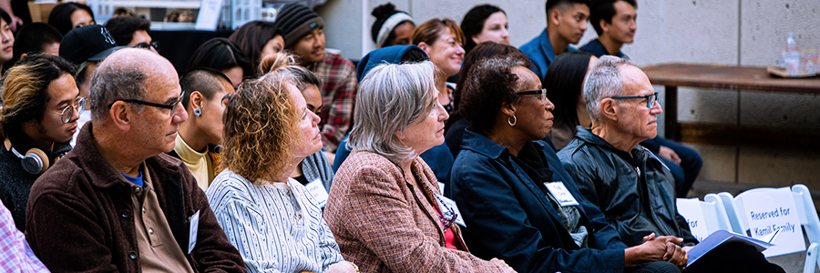 photo of spectators at event